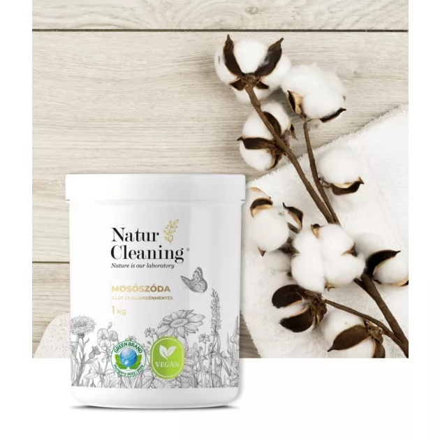 NaturCleaning Illat,- és allergénmentes mosószóda 1 kg