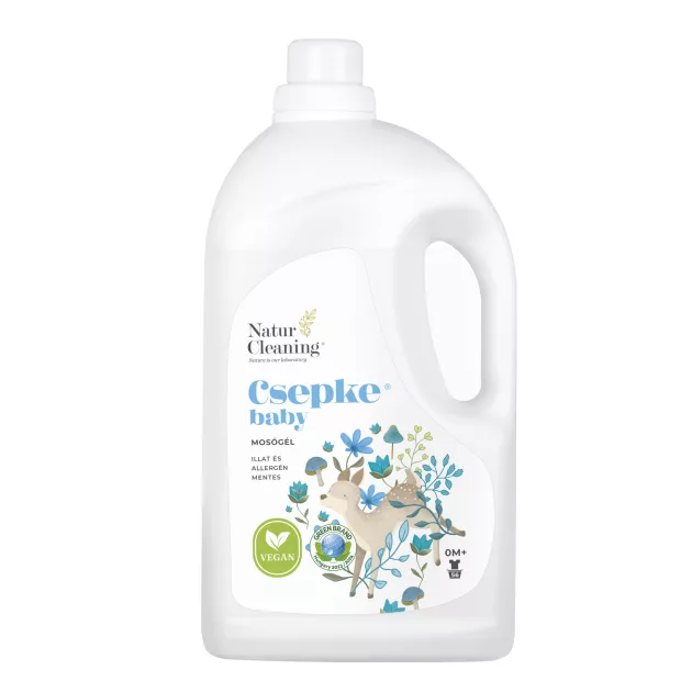 Csepke Baby allergénmentes mosógél 0m+ - 4 liter