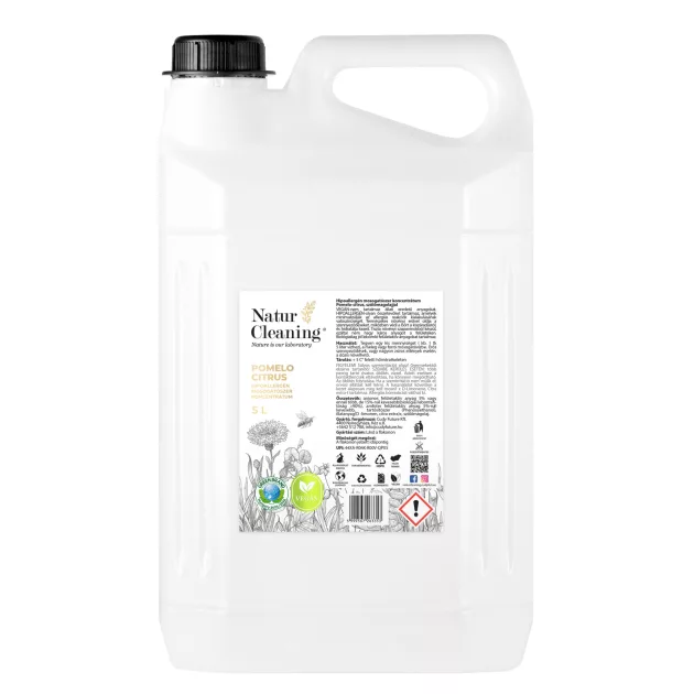 NaturCleaning Mosogatószer koncentrátum 5 liter - pomelo-citrus