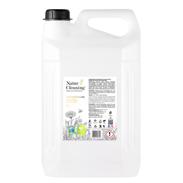 NaturCleaning Mosogatószer koncentrátum 5 liter - gránátalma