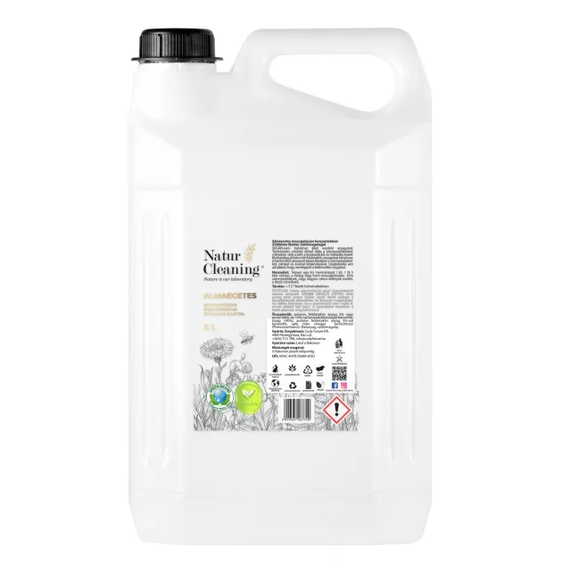 NaturCleaning Mosogatószer koncentrátum 5 liter - Almaecetes zöldalma illattal
