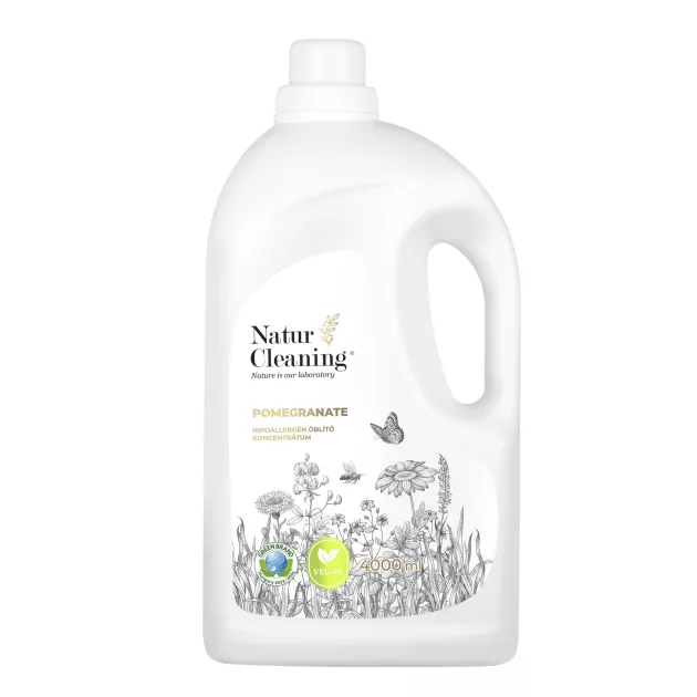 NaturCleaning Öblítő koncentrátum 4 liter - Pomegranate