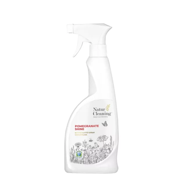 NaturCleaning Bútortisztító spray gránátalma pomegranate shine 500 ml