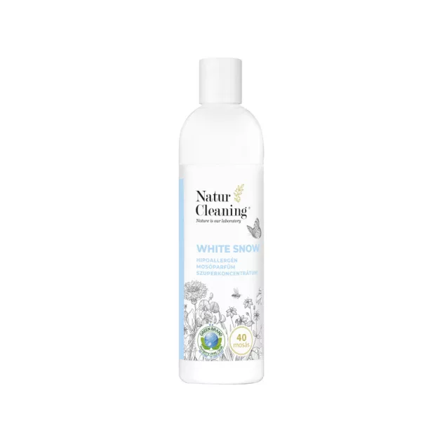 NaturCleaning Mosóparfüm szuperkoncentrátum 200 ml - White Snow /Hófehér/