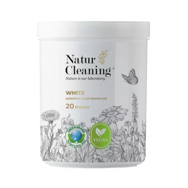 NaturCleaning mosópor 1 kg - white