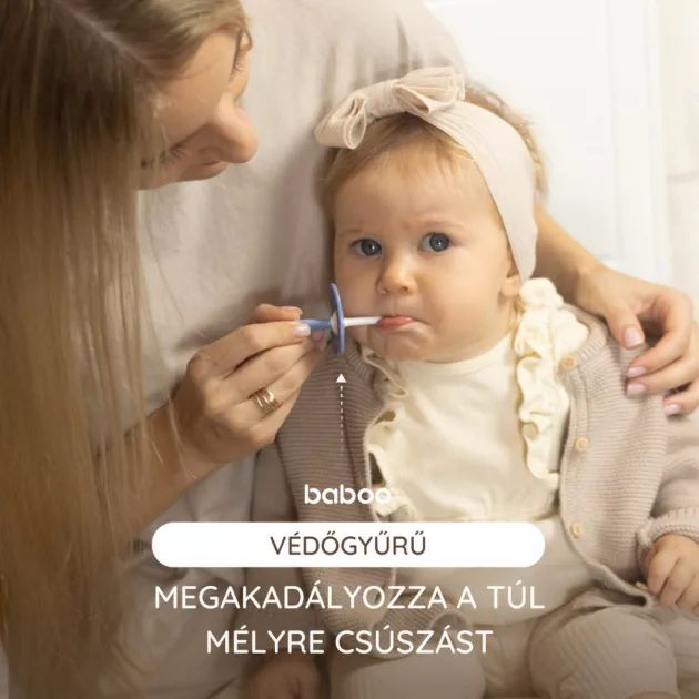 Baboo baba fogkefe szett 6 hónapos kortól - kék