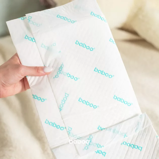 Baboo Eldobható Nedvszívó Pelenkázó Alátét AirComfort 60x60, 20 db