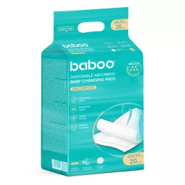  Baboo Eldobható Nedvszívó Pelenkázó Alátét AirComfort 60x90, 20db