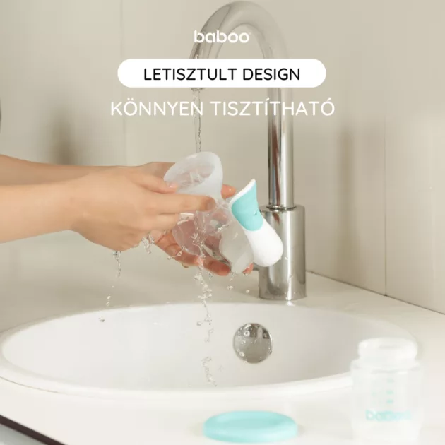 Baboo 2 fázisú kézi mellszívó, 4 szívás erősséggel