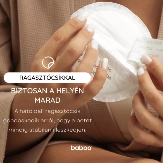 Baboo éjszakai és nappali eldobható melltartóbetét 60 db