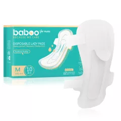 Baboo eldobható szülés utáni betét, 10 db, M, 340 mm
