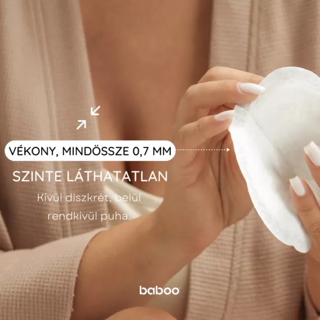 Baboo premium éjszakai és nappali eldobható melltartóbetét 60 db