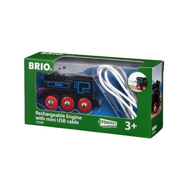Brio 33599 Elemes mozdony USB kábellel