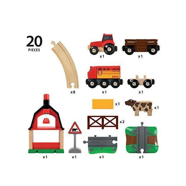 Brio 33719 Farm vonat szett