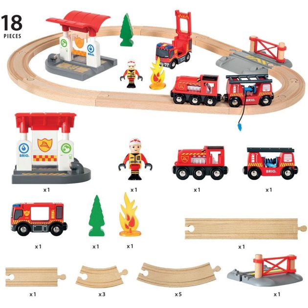 Brio 33815 Sürgősségi tűzoltó szett