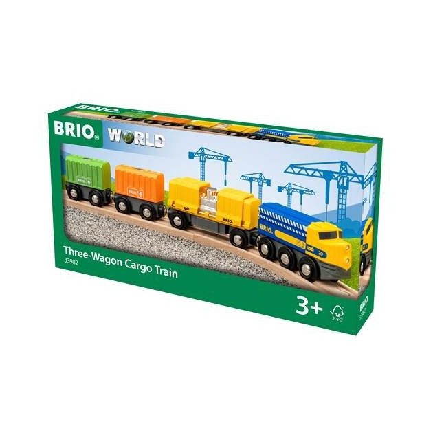 Brio 33982 3 vagonos szállító vonat