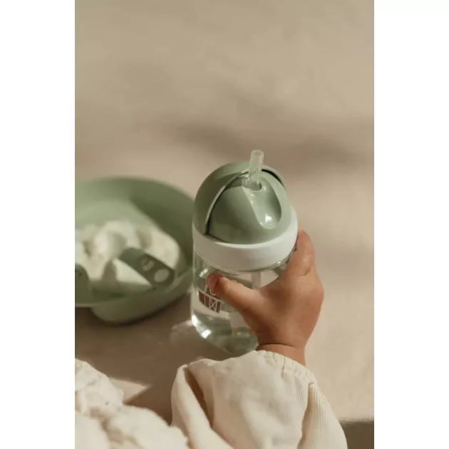 Little Dutch szívószálas pohár 300 ml - Little Farm
