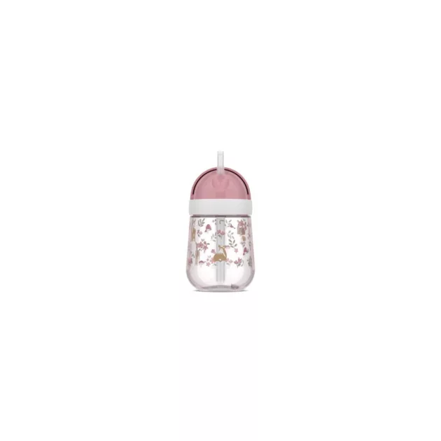 Little Dutch szívószálas pohár 300 ml - fairy garden