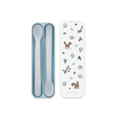 Little Dutch etető kanál szett (2 db) - forest friends
