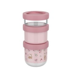   Little Dutch gyerek snack box készlet 3 db-os - fairy garden