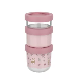   Little Dutch gyerek snack box készlet 3 db-os - fairy garden