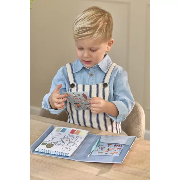 Little Dutch festőkönyv kiegészítőkkel -Jim járművei