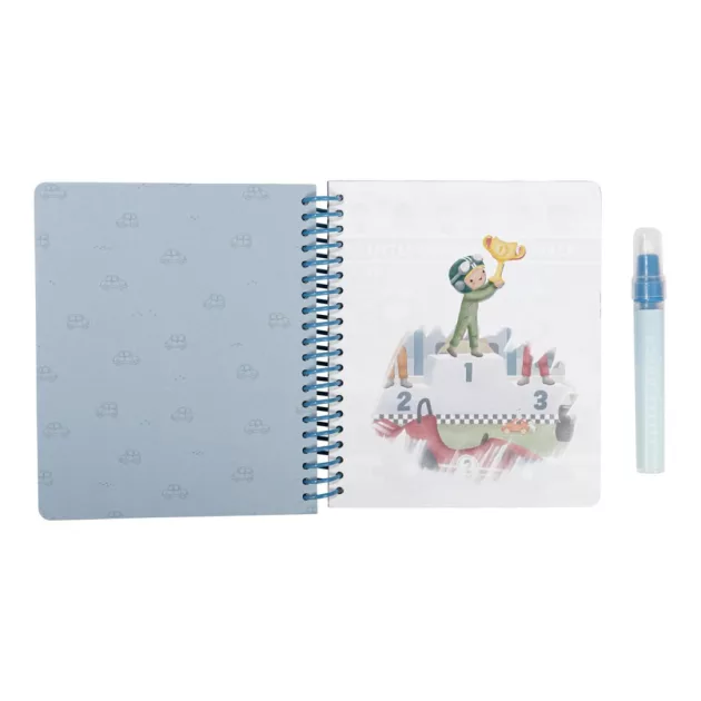 Little Dutch vízzel színező füzet - Jim járművei