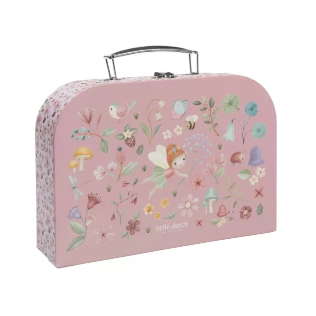 Little Dutch kreatív készlet bőröndben - Rosa Fairy Garden