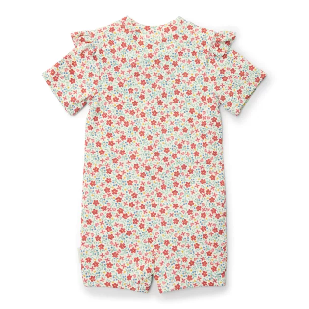 Little Dutch rövid ujjú úszóoverál Sunny Flowers Multi-colour - 62/68