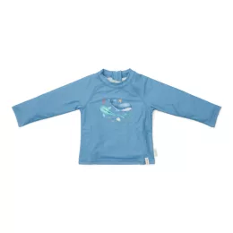 Little Dutch hosszú ujjú úszó póló Ocean Blue - 74/80