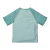 Little Dutch rövid ujjú úszópóló Seashells Surf Blue - 74/80