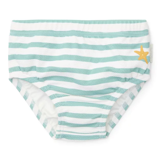 Little Dutch úszópelenka Stripes Surf Blue - 74/80