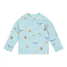   Little Dutch hosszú ujjú úszó póló Ocean Friends - 86/92