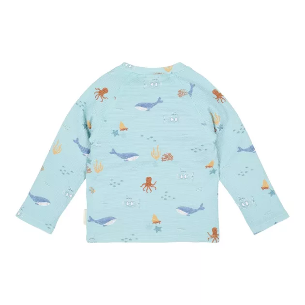Little Dutch hosszú ujjú úszó póló Ocean Friends - 86/92