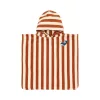 Little Dutch fürdőponcsó Ocean World Brown Stripe - One size