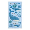 Little Dutch strandtörölköző Ocean World Blue - 60cm X 120cm