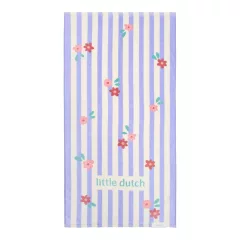   Little Dutch strandtörölköző Dreamy Purple Stripe - 60cm X 120cm