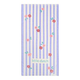   Little Dutch strandtörölköző Dreamy Purple Stripe - 60cm X 120cm