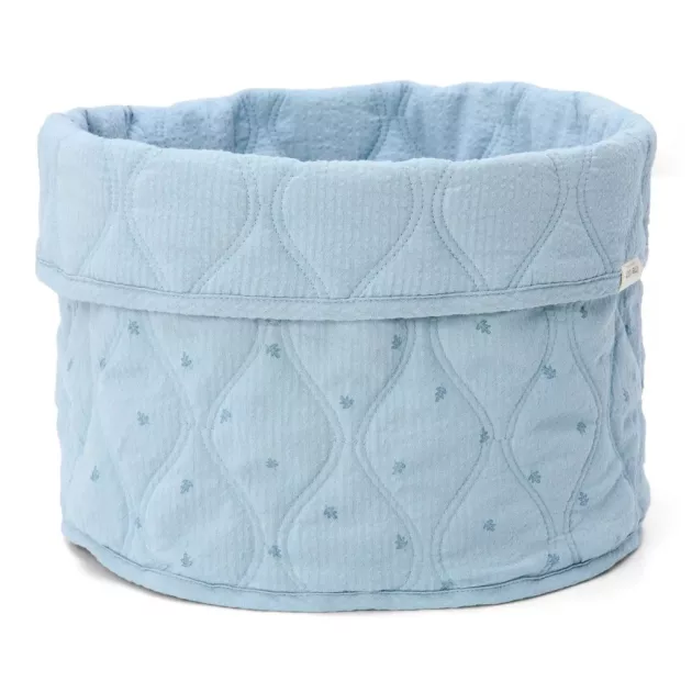 Little Dutch kerek tároló 30x25 cm - Pure Denim Blue