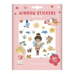 Little Dutch ablak matrica - Rosa és barátai
