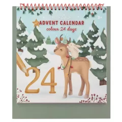 Little Dutch adventi kalendárium színező