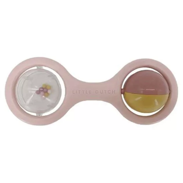 Little Dutch műanyag csörgő - pink