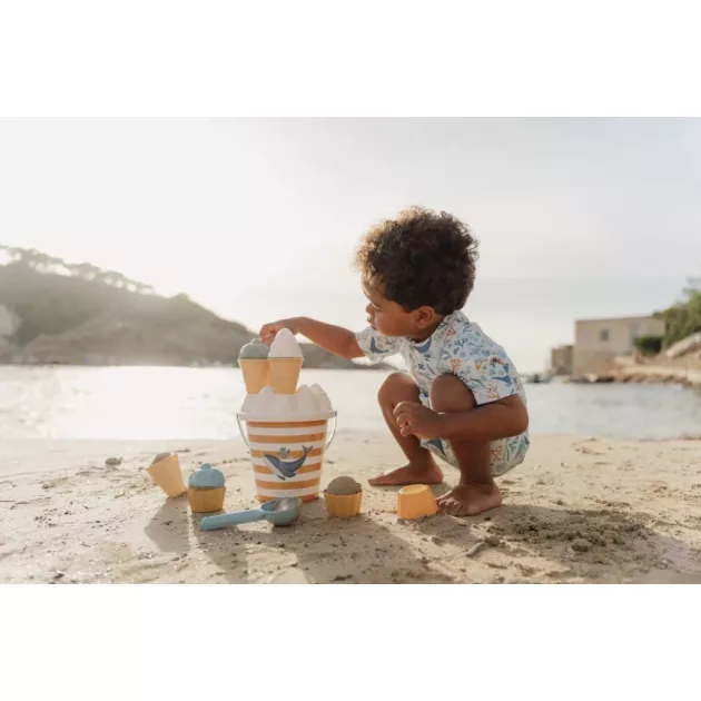 Little Dutch fagyis homokozó készlet Ocean Dreams - kék