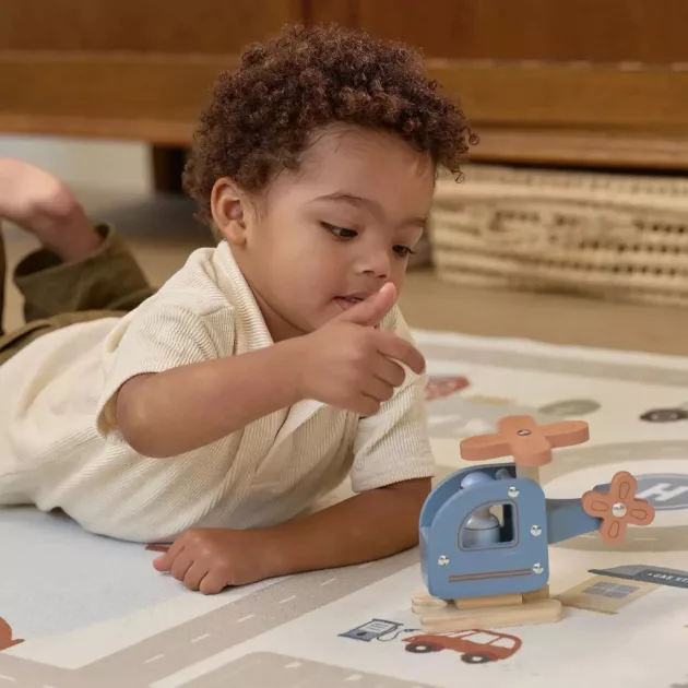 Little Dutch Helikopter figurával