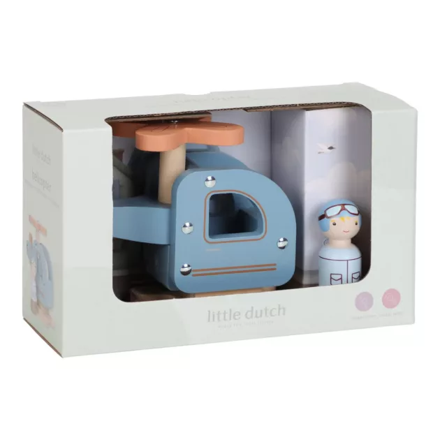 Little Dutch Helikopter figurával