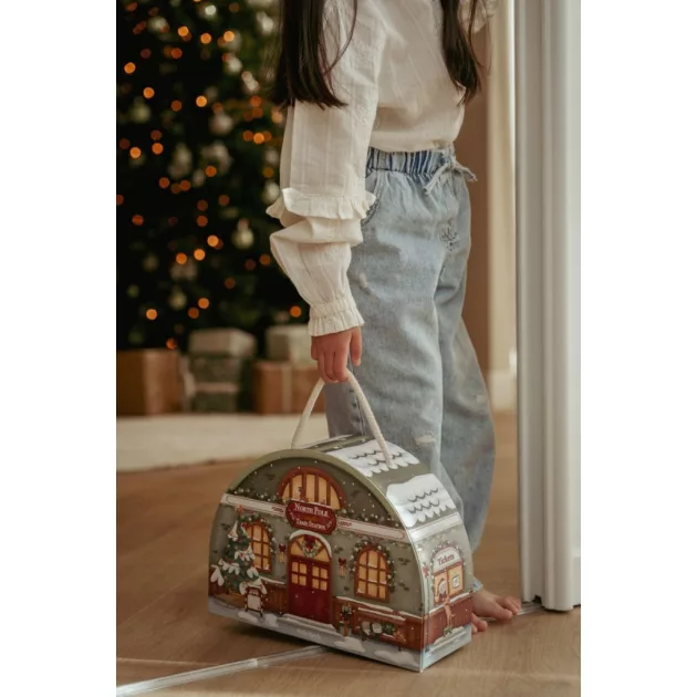 Little Dutch adventi ajándékdoboz kisvonattal