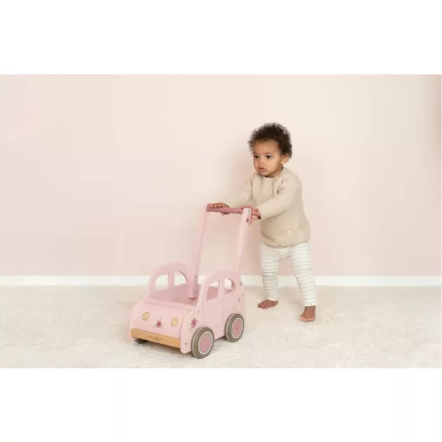 Little Dutch tolható - pink autó