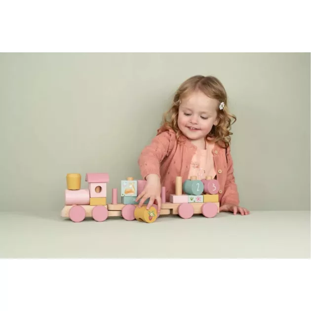 Little Dutch vonat építőelemekkel - Fairy Garden