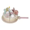 Little Dutch szülinapi torta - pink