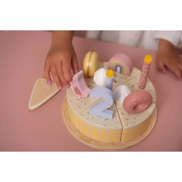 Little Dutch szülinapi torta - pink